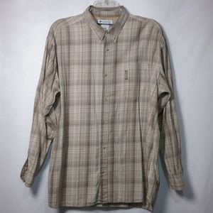 Columbia Sportwear Company men's long sleeve casual shirt size XXL